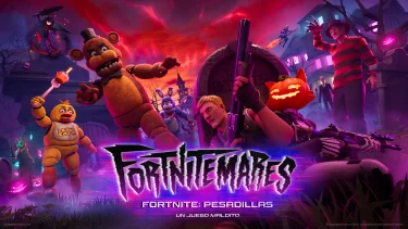 Fortnite FNAF durante Fortnitemares 2026 con Freddy Fazbear, Bonnie, Chica y Foxy