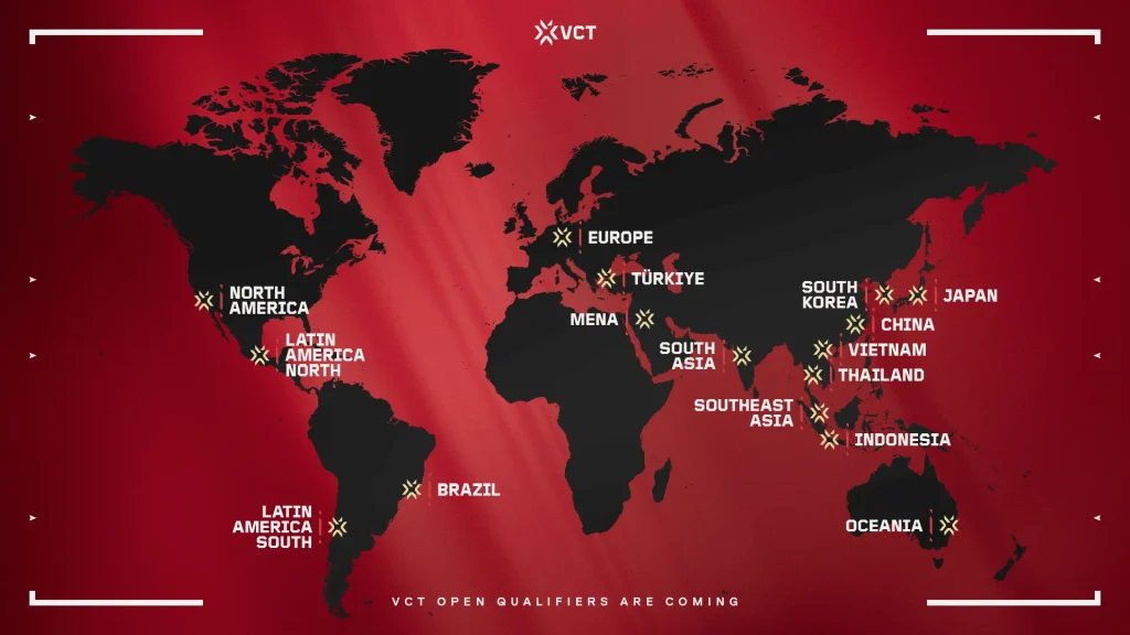Anuncio oficial del VCT 2027 con la gira mundial de VALORANT y la Copa del VCT Americas en Ciudad de México.